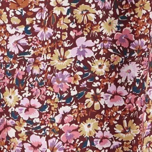 Carter’s Baby Girl Floral Twill Jumpsuit 12 Mos - Picture 7 of 11